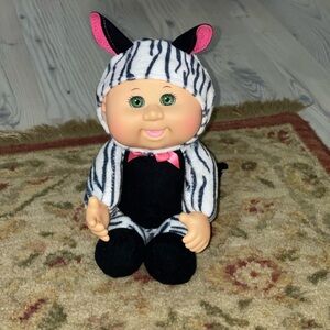 Cabbage Patch Kids Rainforest Friends Zebra Cutie Doll – 10”